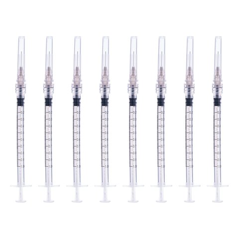 Jeringas Atsuhut 1 Ml Aguja 27G 1,3 Cm 20 Unidades