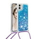 thumbnail image 4 of Funda FOXDOCK para iPhone 11 con Cuerda Ajustable, Brillo Líquido, Protección Antigolpes y Lente – Ideal para Regalo, 4 of 6