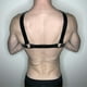 thumbnail image 3 of Punk Chest Harness for Men - Adjustable PU Leather Body Belt for Cosplay and Parties, 3 of 4