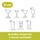 thumbnail image 4 of Coctelera TRUE Maraca con colador, 500 ml, con recetas, 4 of 9