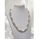 thumbnail image 1 of Collar Mallorca mix perlas blanca rosa y gris-10mm 50cm Broche Timon Acero Quirurgico, 1 of 2