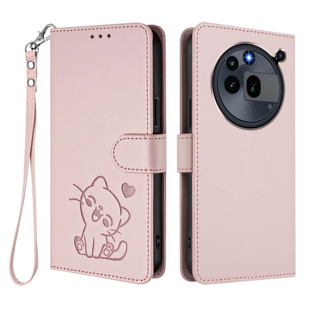 Funda Billetera Magnética para Nothing Phone 3A Pro, Rosa