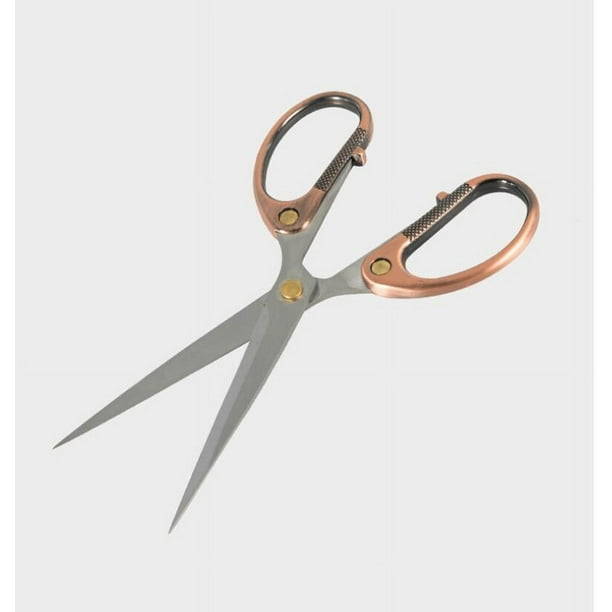 Tijeras de tela, tijeras de costura, tijeras de sastre premium de 6 pulgadas, tijeras resistentes, tijeras afiladas, tijeras de tela, tijeras de aleación de zinc, tijeras de costura artesanales vintag