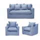 thumbnail image 1 of Juego De Living Fontana 5 Cuerpos Lino Azul Piedra, 1 of 7