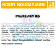 thumbnail image 2 of Hobby Tradicional - Nougat Maní De Arcor (Caja Con 15 Uni), 2 of 3