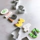 thumbnail image 5 of Set de regalo de 9 piezas con números del 1 al 9 de Cookie Cutters R&M con aberturas, 5 of 8