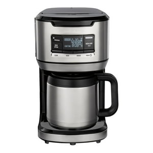 Cafetera Programable Hamilton Beach 12 Tazas Jarra Térmica Negra