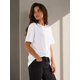 thumbnail image 2 of Polera Basica Cuello Redondo 100% Algodon 200g Manga Corta Blanco Xl-xxl Lisa, 2 of 3