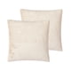 thumbnail image 1 of Cojines Decorativos Better Homes 20x20 Piel Sintética Beige 2un, 1 of 3