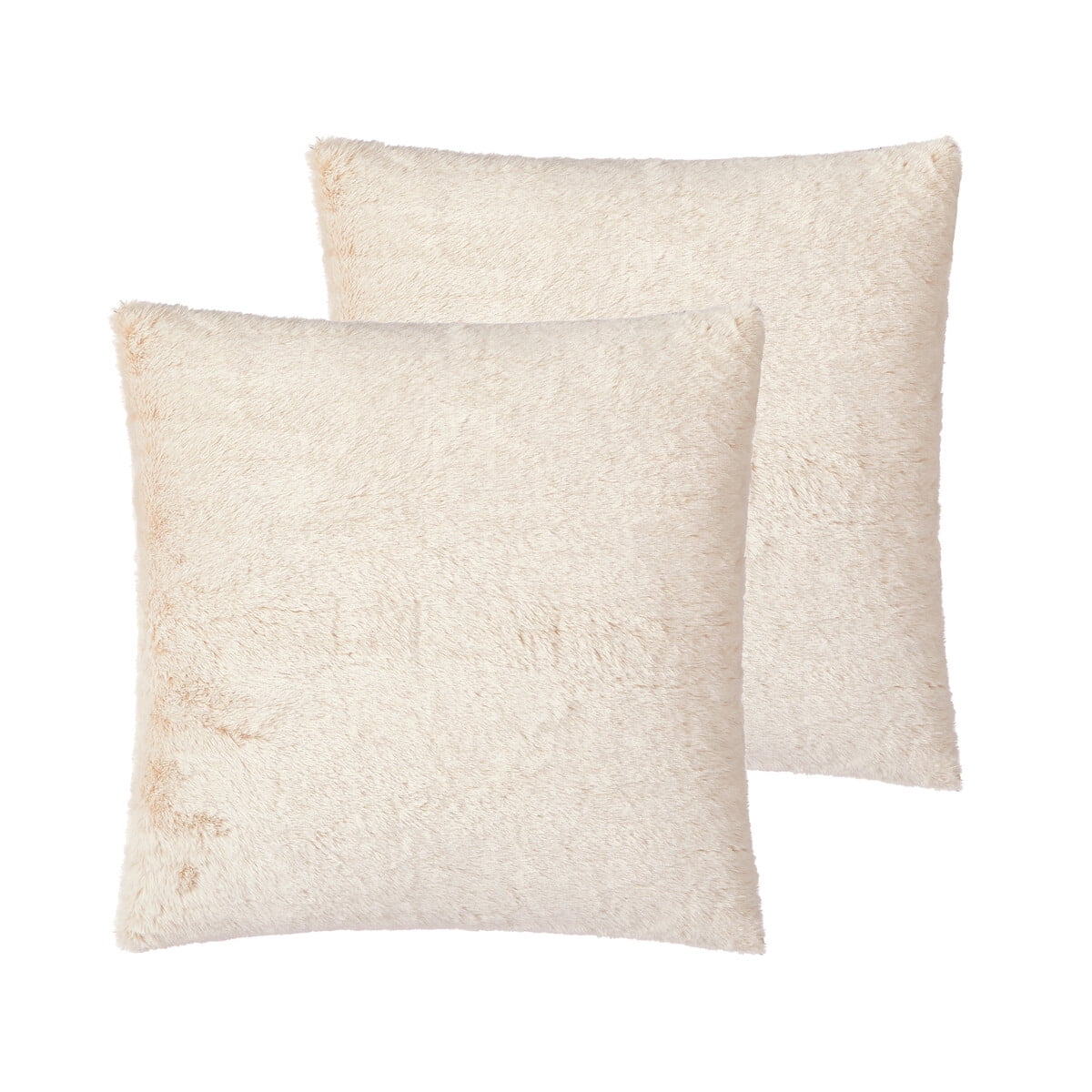 Cojines Decorativos Better Homes 20x20 Piel Sintética Beige 2un