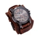 thumbnail image 3 of Reloj De Pulsera Para Hombre Reloj De Pulsera Clásico Para Hombre Para Fiestas Del Día Del Padre Aniversario Marrón, 3 of 3