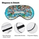 thumbnail image 3 of FIFA Antifaz para dormir, máscara de ojos para dormir con correas ajustables, antifaz de poliéster opaco, bloquea la luz para reducir la hinchazón ocular, regalo de viaje, 3 of 6
