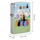 thumbnail image 2 of Barbapapa-theme Copper Metal Lighter Shell, Premium Replacement Refillable Lighter Case with Durable Metal Construction, Compatible with Zippo and Most Standard Lighter Models, 2 of 6