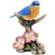thumbnail image 1 of Figura de acción de pájaro azul en rama 12 cm de piedra polimérica, 1 of 1