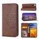thumbnail image 1 of Funda Flip FOXDOCK para Sony Xperia 10 V , Estilo Billetera con Diseño Rombo, Correa de Mano y Soporte, Uso Diario, 1 of 6