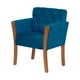 thumbnail image 2 of Sitial Kiel Tela Velvet Azul Petroleo, 2 of 4