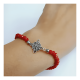thumbnail image 3 of Pulsera piedras rojas amuleto nudo de bruja elástico, 3 of 3