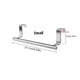 thumbnail image 3 of 1pc Stainless Steel Towel Rack - Punch-Free Cabinet Door Back Rag Rack for Bathroom Towel Storage and Organization, 3 of 4