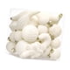 thumbnail image 5 of 28 bolas navideñas flocadas para decoración del hogar con agujero para colgar, adornos para el de Navidad, Acción de Gracias, aniversario festiv Blanco, 5 of 5