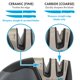 thumbnail image 4 of Afilador de cuchillos KitchenIQ Edge Grip, 2 etapas, negro, 4 of 9