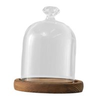 Bothyi - Campana De Vidrio Transparente Con Cúpula De Diámetro De 3,5 Pulgadas Para Centros De Mesa, Antigüedades, Estilo Multiusos E
