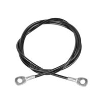 Magideal - Cable De Alimentación De Polea De Fitness, Accesorios De Máquina De Cable De Alimentación De Repuesto, Accesorios De Polea De Cable De Alimentación Ca Sin Bola Negra 2M