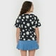thumbnail image 2 of Polera Niña Teen Manga Corta Full Negro Corona, 2 of 5