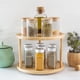 thumbnail image 3 of Estante Giratorio de Bambu 360° Organizador Giratoriode Cocina para Especias, 3 of 5