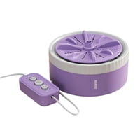 Bothyi - Mini Lavadora De Turbina Alimentada Por Usb Tamaño Pequeño Para Lavandería Personal De 4 Kg Púrpura