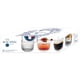 thumbnail image 3 of Set 6 Vasos Postre Ouessant, 3 of 3