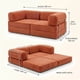 thumbnail image 5 of Sofa Cama King Modular 3 En 1 Convertible Alta Tencidad Rojo Terracota, 5 of 8