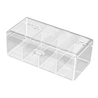 Bothyi - Caja De Almacenamiento De Tarjetas De Acrílico De Gran Capacidad Para Tarjetas De Fútbol