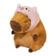 thumbnail image 3 of Carpincho De Juguete De Peluche Para Coche Sofá Juguete De Capibara Mu?eca Animal Regalos De Cumplea?os Familia Cerdo Rosa Y S, 3 of 5