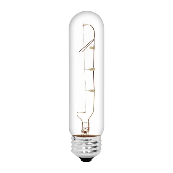 Bombilla GE T10 25 W 250 lúmenes base mediana luz blanca cálida