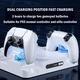 thumbnail image 3 of Estación de Enfriamiento para PS5/Slim/Pro Consola de Juegos con Estación de Carga Doble para Controladores Ranuras para Juegos Accesorios de Consola de Juegos, 3 of 8