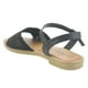 thumbnail image 4 of Sandalia Chalada Mujer Creta-17 Negro Casual, 4 of 4