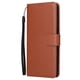 thumbnail image 3 of Funda Cartera para iPhone 17 Pro Max con Tarjetero, Soporte y Cordón - Protección Marrón, 3 of 5