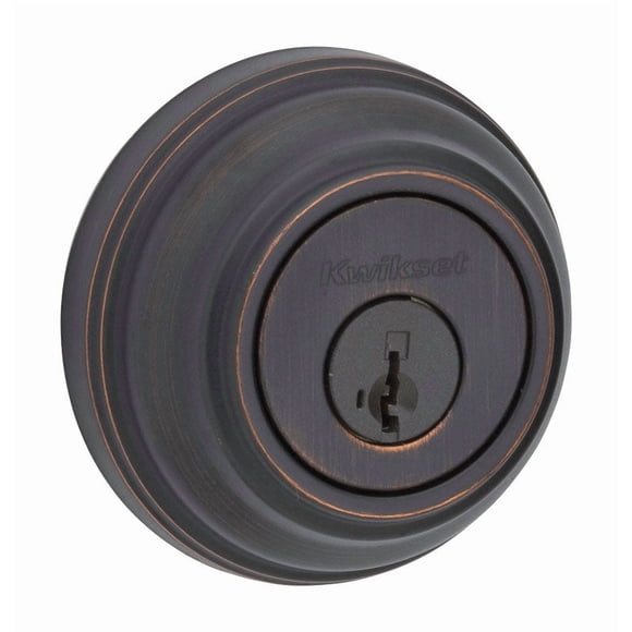 Deadbolt Kwikset SmartKey 980 Venecian Bronze Metal