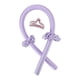 thumbnail image 1 of Conjunto De Rodillos Para Rizador De Cabello Sin Calor Para Mujer Accesorio De Superficie Lisa Con Horquilla Púrpura, 1 of 5