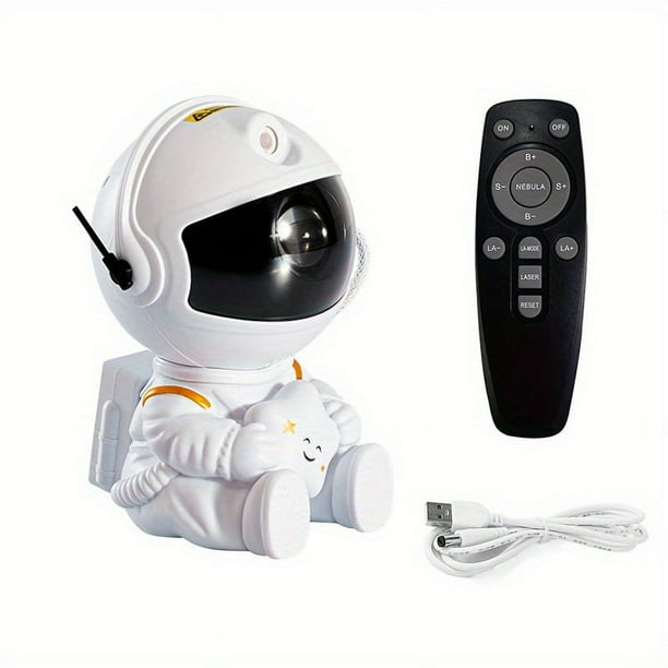 Astronaut Starry Sky Projection Lamp Starry Atmosphere Night Light Astronaut Laser Nebula Lamp