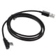 thumbnail image 4 of Cable de datos de carga rápido de 90 grados USB tipo C cable para Android 1m negro, 4 of 5