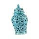 thumbnail image 5 of Florero Bodas Escritorio Estilo Oriental Mesa Arreglo Floral Templo Jar Azul, 5 of 5