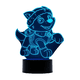 thumbnail image 1 of Lampara Ilusion 3D Everest Paw Patrol de 7 colores, Base touch, 1 of 6