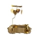 thumbnail image 2 of Candelabro Giratorio Con Bandeja De Almacenamiento Retro Para Mesa, Hogar, Día De San Valentín, Amor Dorado, 2 of 5