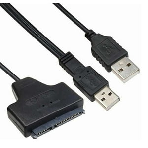 Gen - Cable Usb Sata Adaptador Pin 15 + 7 Pines Disco Duro Lector Multicolor