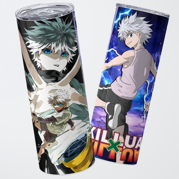 Mug Termo 600ml - Diseño Killua Godspeed Flash