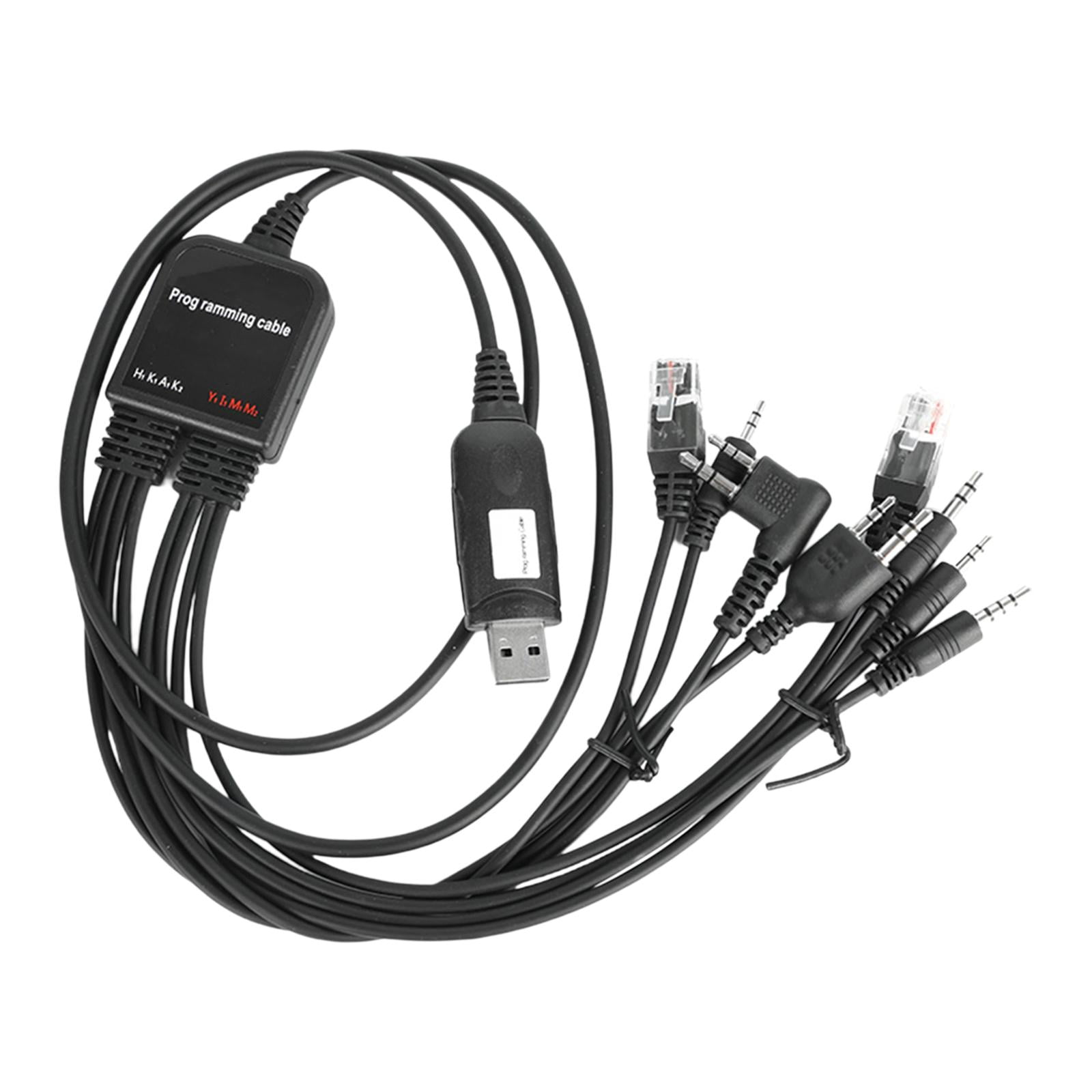 Bothyi - Cable De Programación 8 En 1 Radios Portátiles De Repuesto Para Gp88s Gp2000 Gp3688