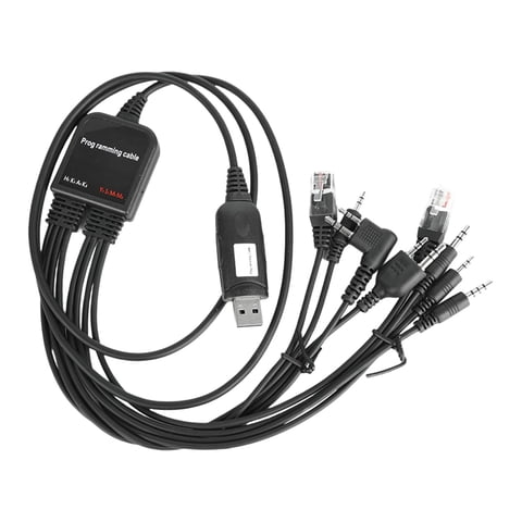 Bothyi - Cable De Programación 8 En 1 Radios Portátiles De Repuesto Para Gp88S Gp2000 Gp3688