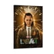 thumbnail image 1 of Loki Cuadro decorativo colgante - Arte de pared - Póster enmarcado - Decoración de pared - Regalos para familia, amigos y aficionados 40*60 cm, 1 of 6
