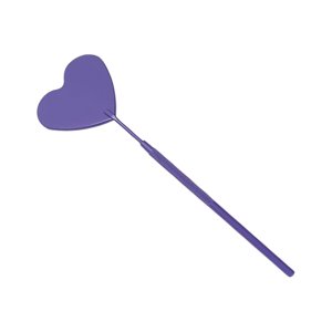 Ioensy - Espejo De Pestañas Con Diseño De Corazón Mini Profesional Para Observar Pequeños Detalles Púrpura